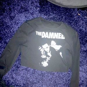 The Damned crop top